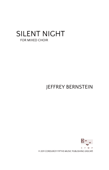 Silent Night (arr. Jeffrey Bernstein)