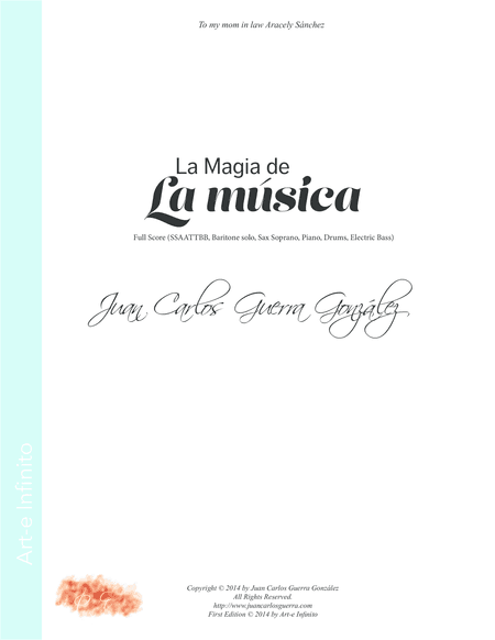 La Magia de la Música - Full Score - (The Magic of Music)