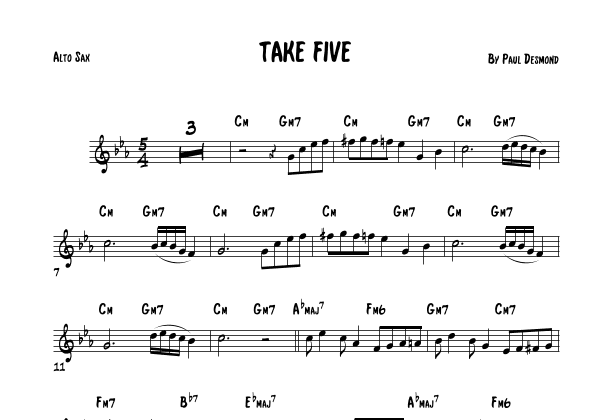 Take Five (arr. Leo Silva)