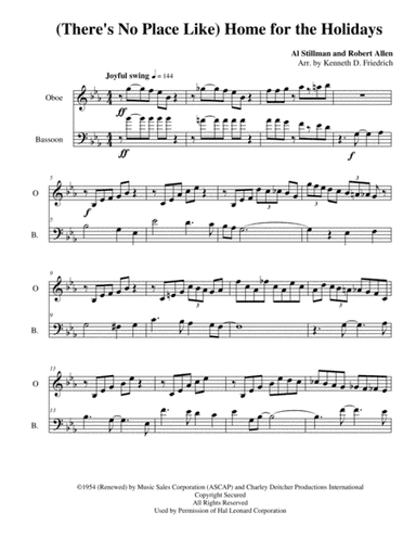 (There's No Place Like) Home For The Holidays (arr. Kenneth D. Friedrich)