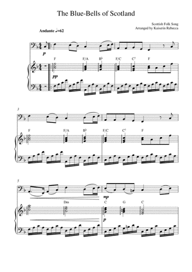 The Blue-Bells of Scotland (arr. Kaiserin Rebecca)