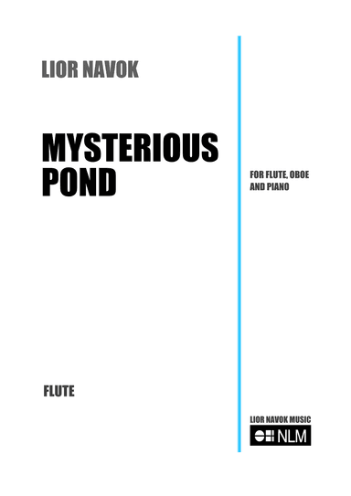 "Mysterious Pond" - for Flute, Oboe and Piano [Performance Score & Parts]