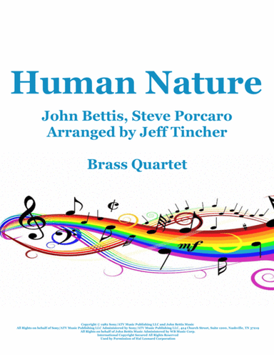 Human Nature (arr. Jeff Tincher)