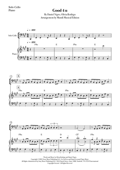 Good 4 U (arr. Mundi Musical Edition)