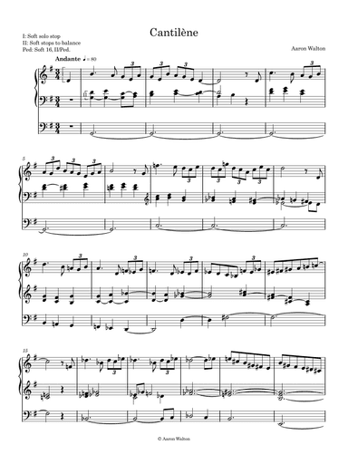 Cantilène