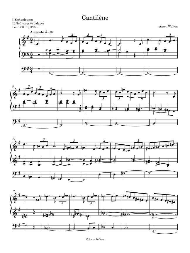 Cantilène