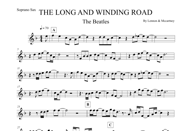 The Long And Winding Road (arr. Leo Silva)