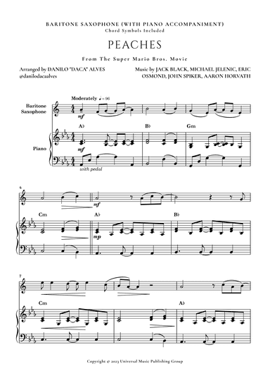 Peaches (arr. Danilo "Daca" Alves)