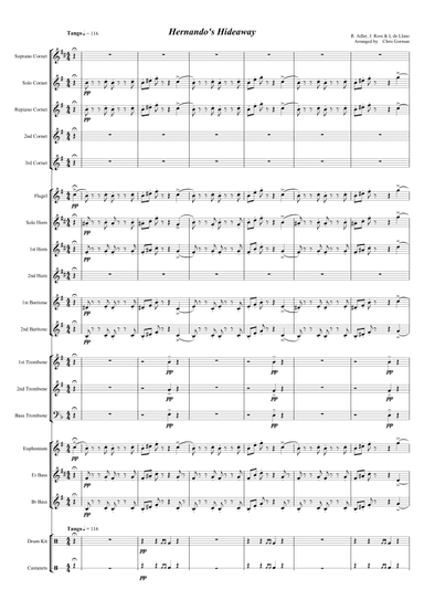 Hernando's Hideaway (arr. Chris Gorman)