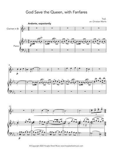 God Save the Queen, with Fanfares (arr. Christian Morris)
