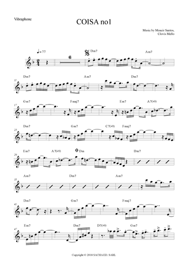 Coisa No. 1 (arr. The Sheet Music Library)