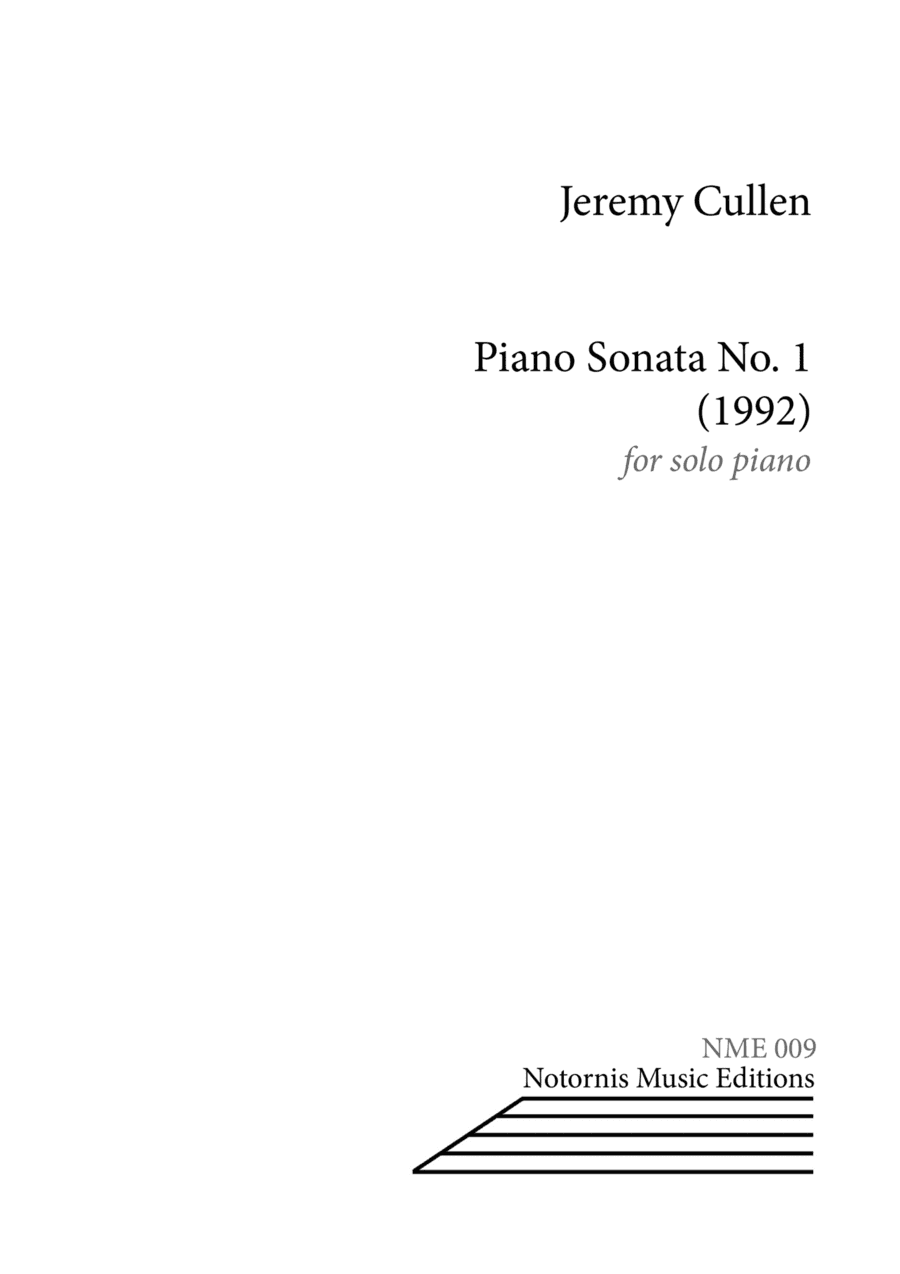 Piano Sonata No. 1