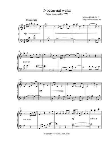 Nocturnal Waltz
