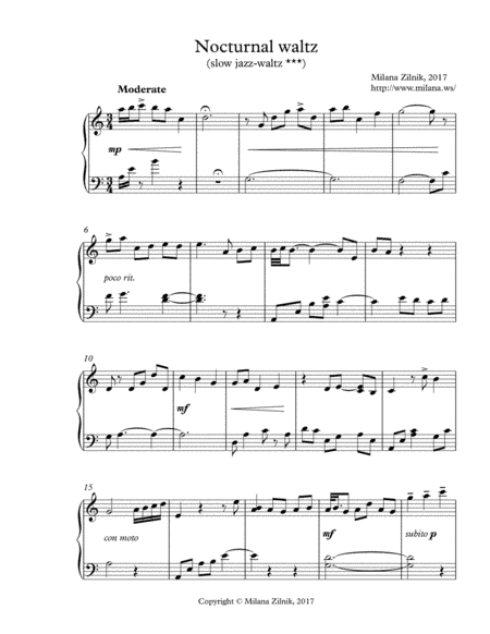 Nocturnal Waltz