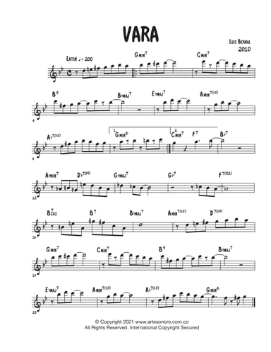 Vara (Lead sheet)