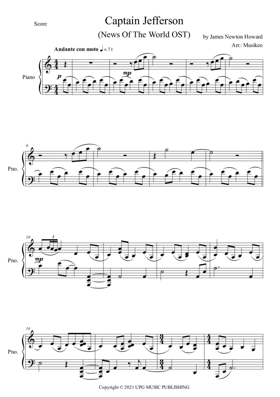 Captain Jefferson (arr. Musikeo)