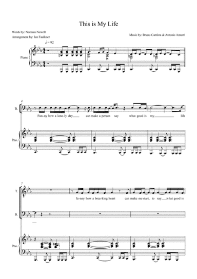 This Is My Life (arr. Ian Faulkner)