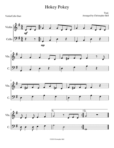 The Hokey Pokey (arr. Christopher Bell)