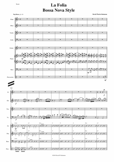 La Folia in Bossa Nova Style