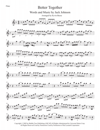 Better Together (arr. Kevin Busse)