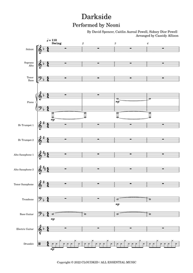 Darkside (arr. Cassidy Allison)