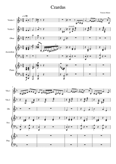 Czardas (arr. Jasmine Buchanan)