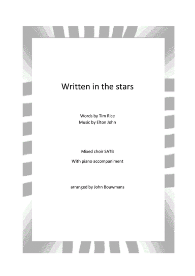 Written In The Stars (arr. John Bouwmans)