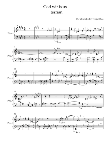 God With Us (arr. by ezequiel)
