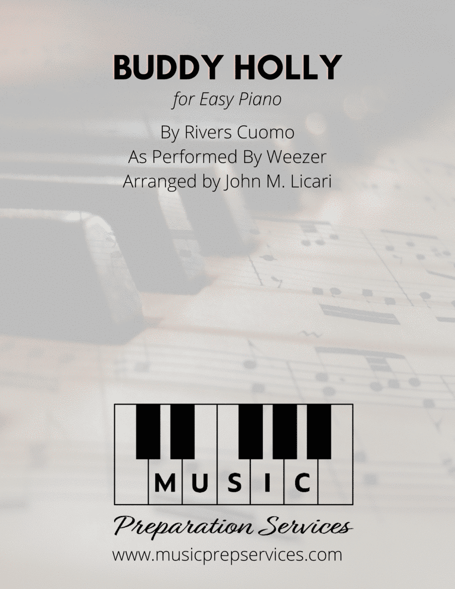 Buddy Holly (arr. Music Preparation Services)
