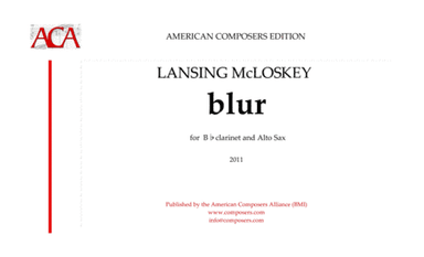 [McLoskey] blur (Arrangement)