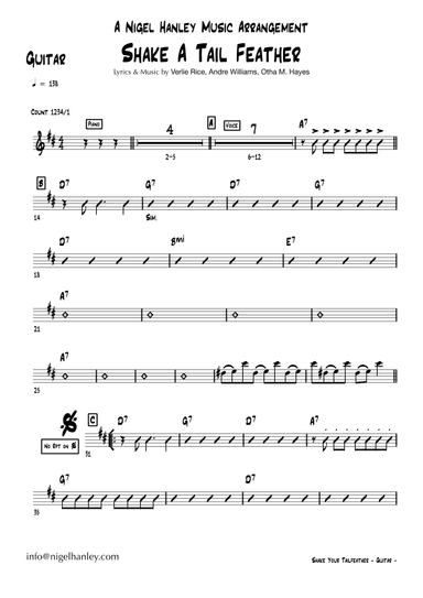 Shake A Tail Feather (arr. Nigel Hanley)