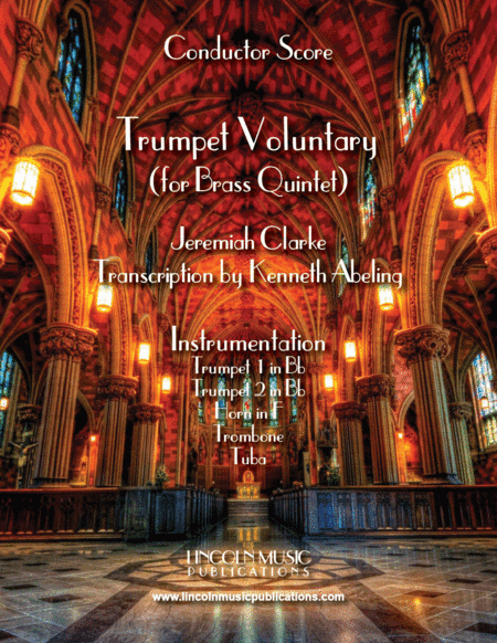 Trumpet Voluntary (for Brass Quintet) (arr. Kenneth Abeling)