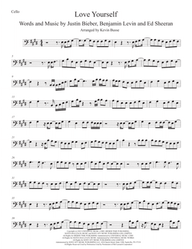 Love Yourself (arr. Kevin Busse)