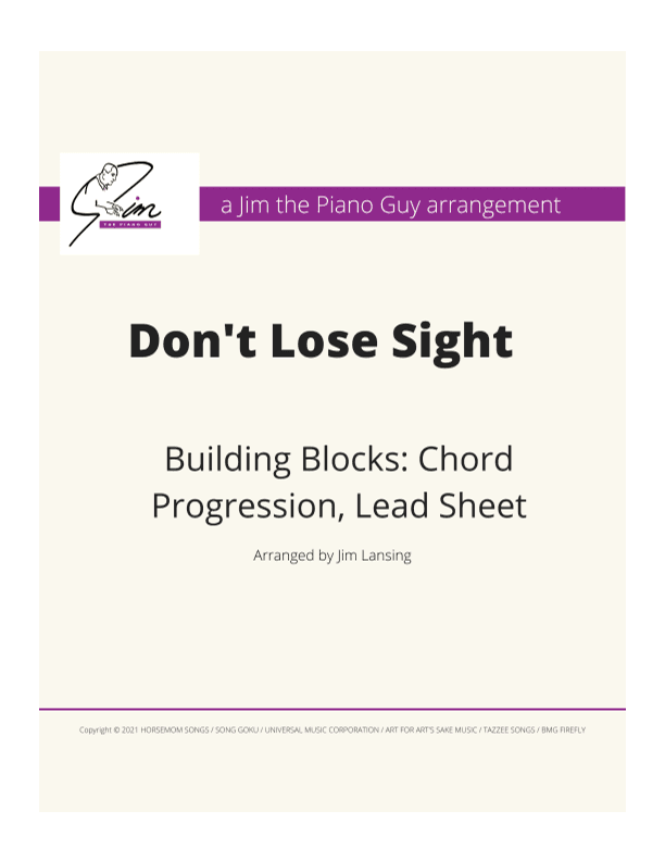 Don't Lose Sight (arr. Jim Lansing)