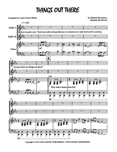 Things Out There (arr. Laurie Carter-Elliott)