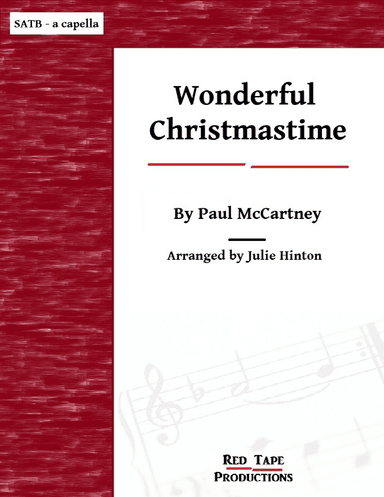 Wonderful Christmastime (arr. Julie Hinton)