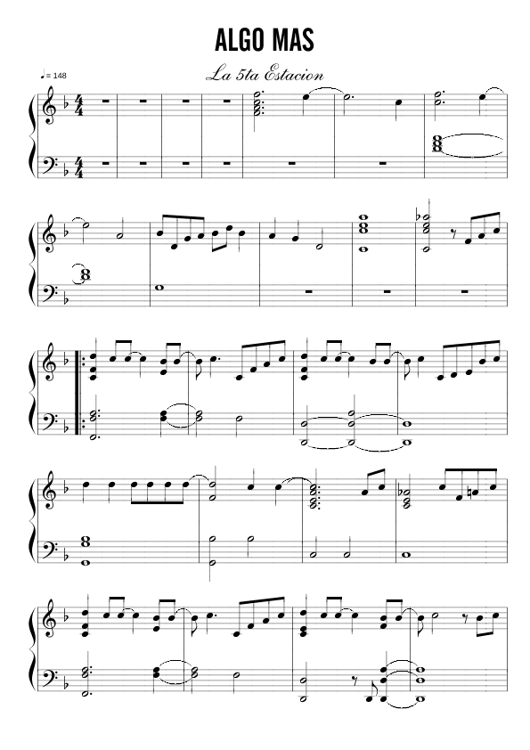 Algo Mas (arr. Unimusic Academy (Academia Unimusica))