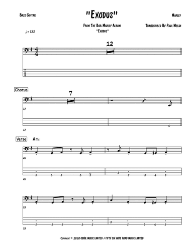 Exodus (arr. Accubass)