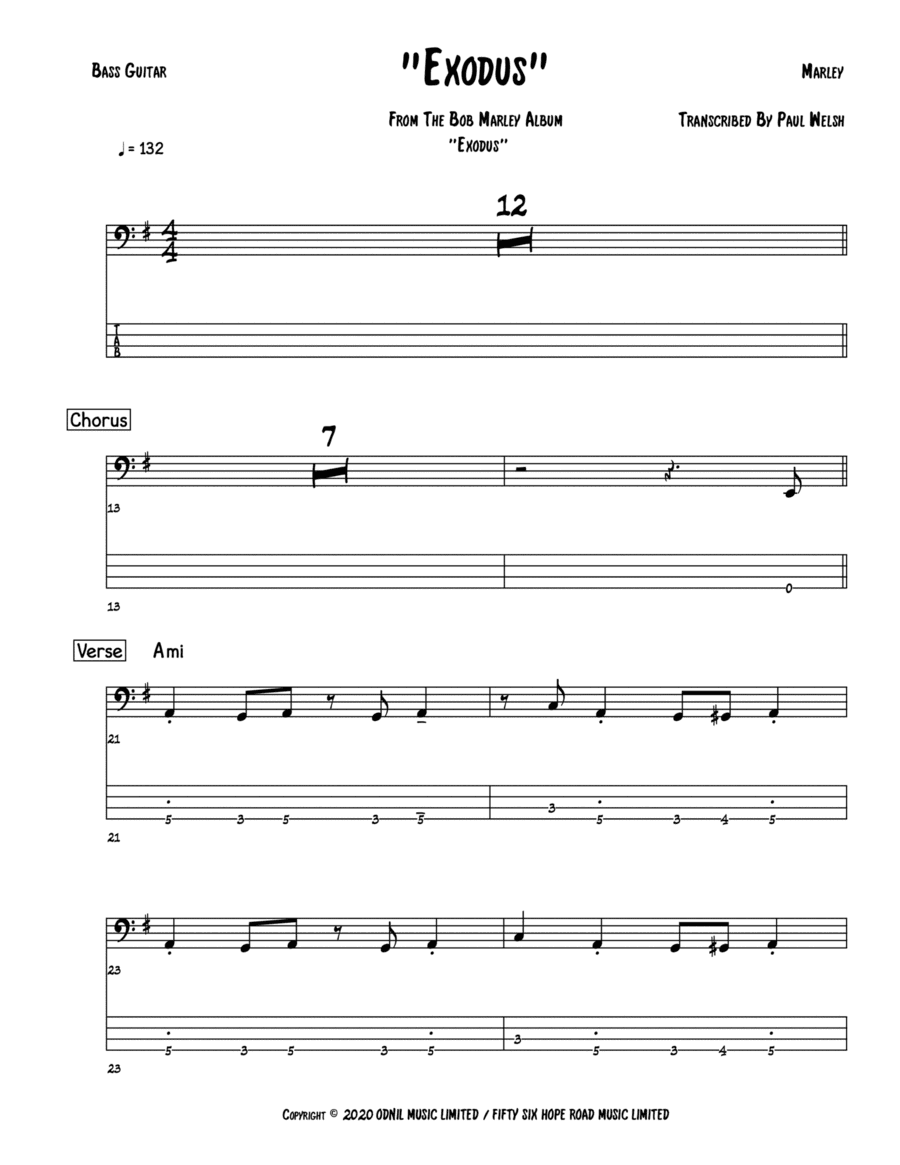 Exodus (arr. Accubass)