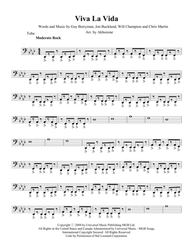 Viva La Vida (arr. John Kim)