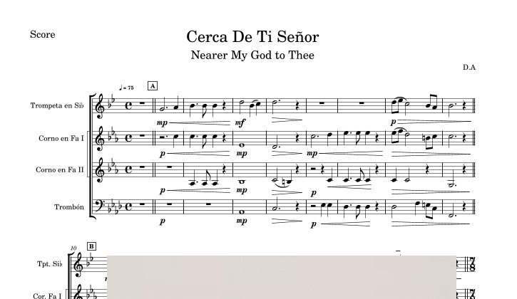 Cerca De Ti Señor