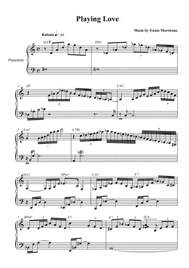 Playing Love (arr. Luca Aletta)