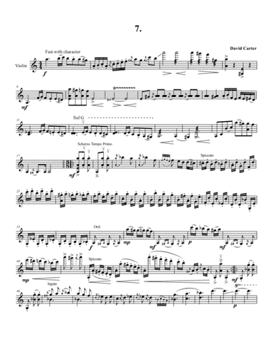 7. For Violin