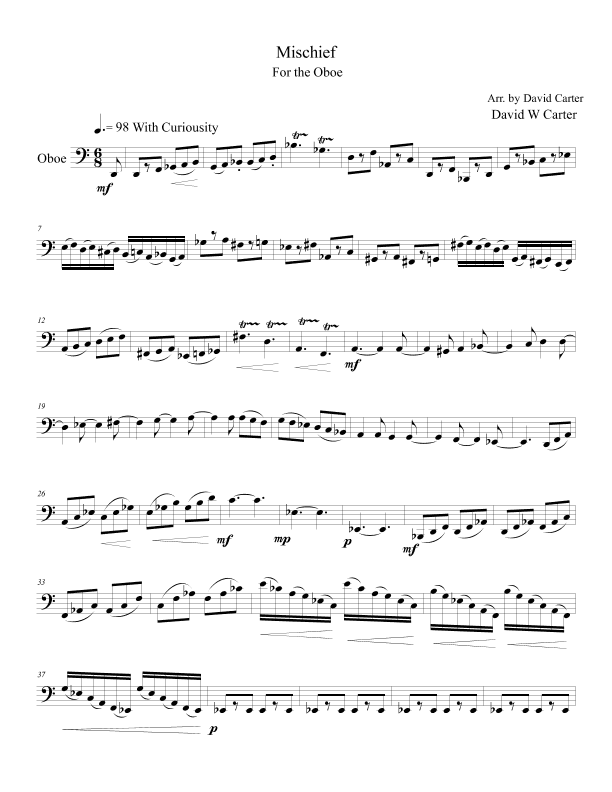 Mischief for Bassoon