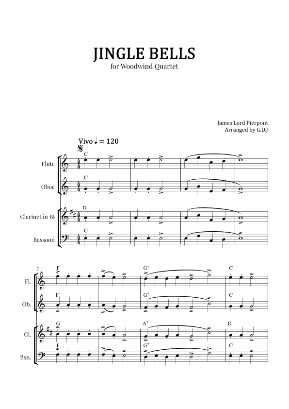 Jingle Bells (arr. GDJ)