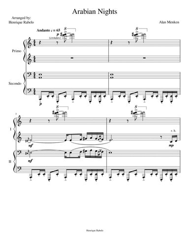 Arabian Nights (arr. Henrique Rabelo)