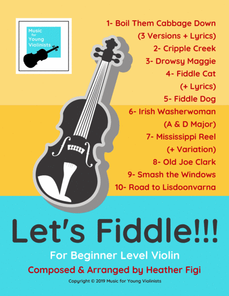 Let's Fiddle!!! (arr. Music for Young Violinists)