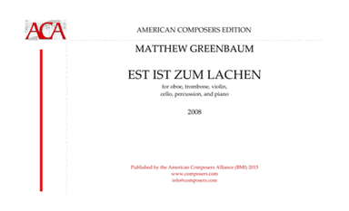 [Greenbaum] Es ist zum Lachen
