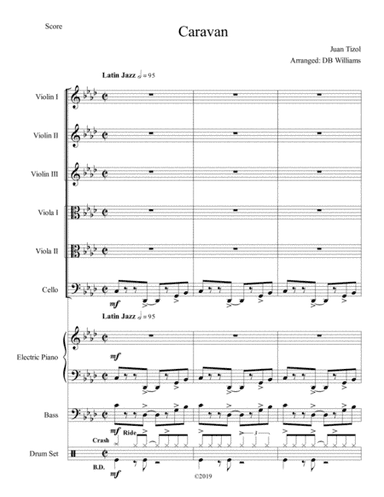 Caravan (arr. DB Williams)
