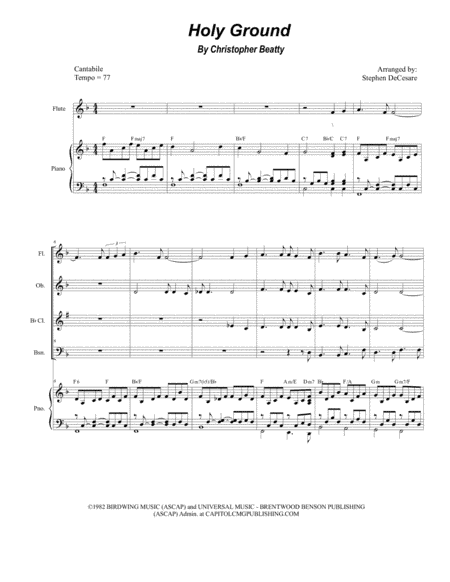 Holy Ground (arr. Stephen DeCesare)
